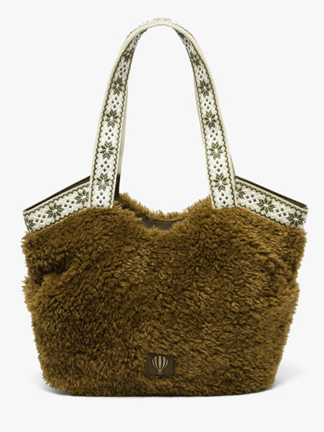 Schoudertas Winter Le voyage en panier Groen winter AHP326