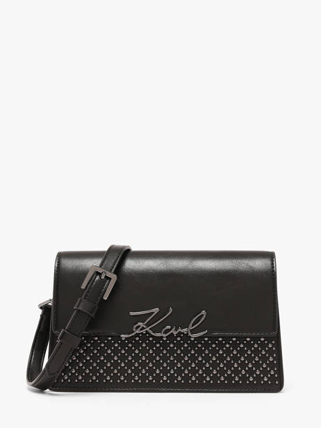 Cross Body Tas K Signature Karl lagerfeld Zwart k signature B4W30328