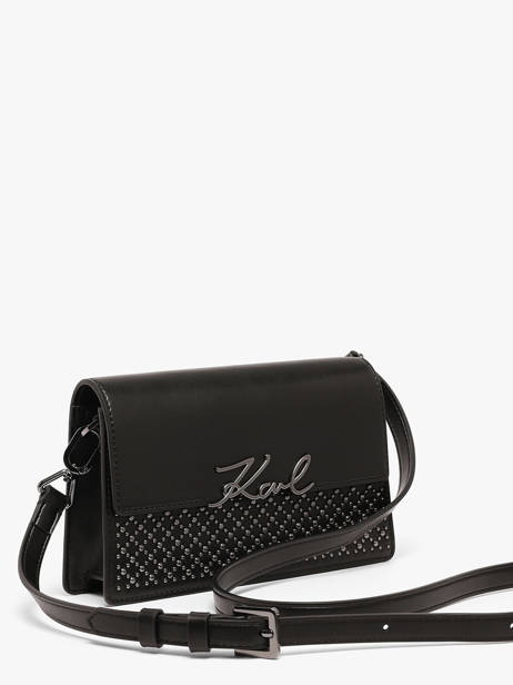 Cross Body Tas K Signature Karl lagerfeld Zwart k signature B4W30328 ander zicht 1