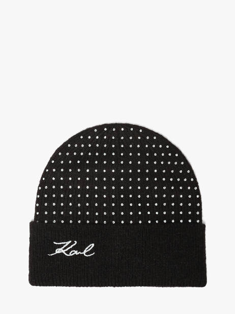 Bonnet Karl lagerfeld Noir k signature B4W33009