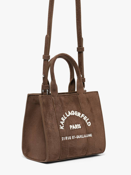Sac Bandoulière Rsg Karl lagerfeld Marron rsg B4W30374 vue secondaire 1