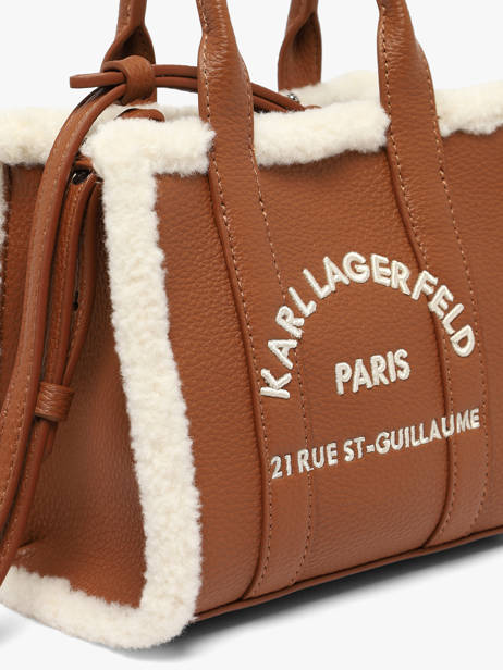Sac Bandoulière Rsg Karl lagerfeld Marron rsg B4W30089 vue secondaire 2