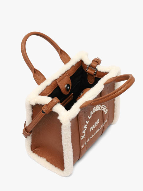 Sac Bandoulière Rsg Karl lagerfeld Marron rsg B4W30089 vue secondaire 3