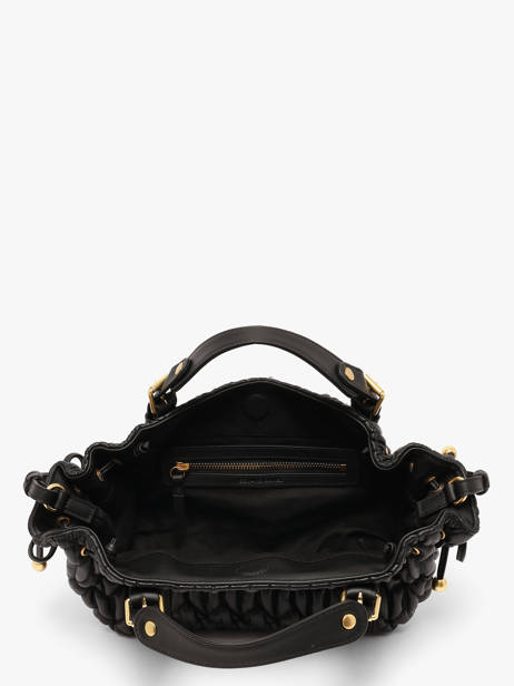 Cross Body Tas Matelasse Leder Gerard darel Zwart matelasse DESB2457 ander zicht 3