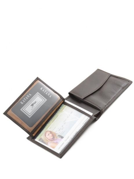 Portefeuille Leder Katana Bruin marina 753014 ander zicht 4