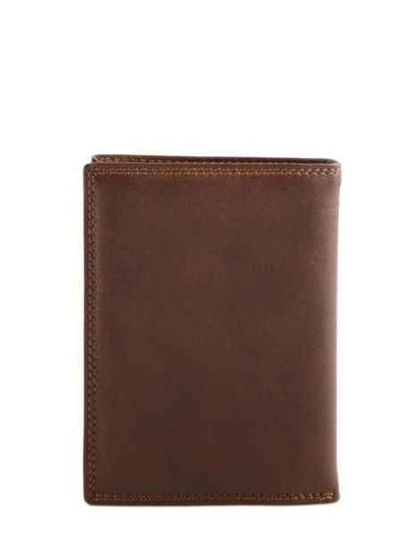 Portefeuille Marina Cuir Katana Marron marina 753046 vue secondaire 2