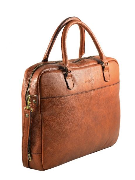 Porte-ordinateur 1 Compartiment + Pc 15'' Ruitertassen Marron adults soft 4017 vue secondaire 3