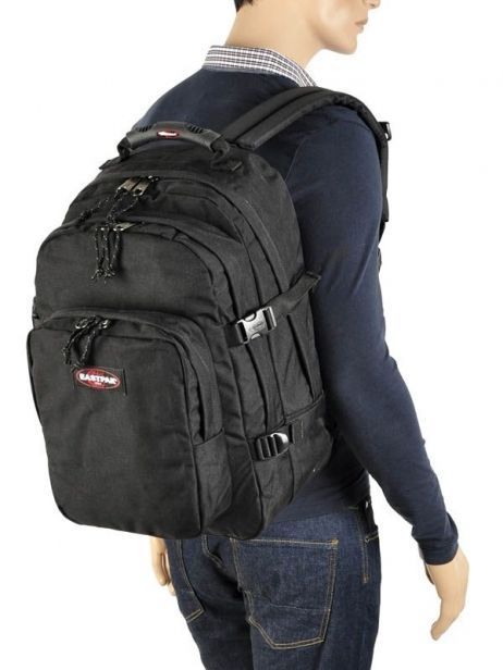 Sac à Dos Provider + Pc 15'' Authentic Eastpak Noir authentic K520 vue secondaire 2