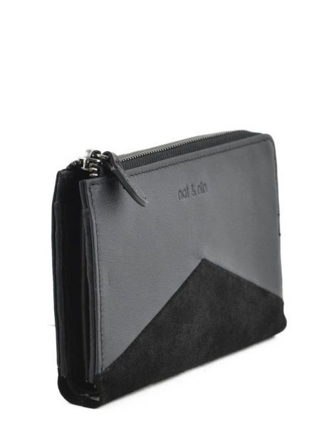 Portefeuille Leder Nat et nin Roze vintage LINN ander zicht 1