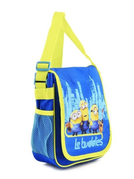 Sac Bandoulière Minions Bleu le buddies MN16405 vue secondaire 1