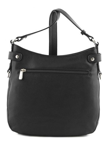 Cross Body Tas Confort Leder Hexagona Zwart confort 465005 ander zicht 5