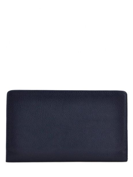 Porte-chéquier Confort Cuir Hexagona Bleu confort 467245 vue secondaire 2