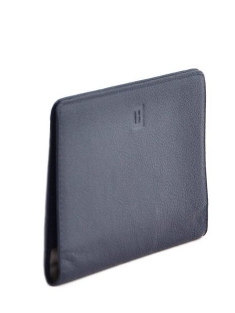 Porte-chéquier Confort Cuir Hexagona Bleu confort 467245 vue secondaire 1