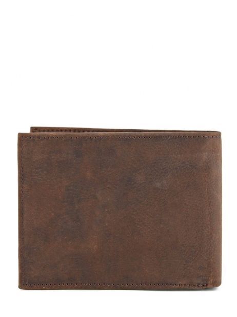 Portefeuille Cuir Tommy hilfiger Marron johnson AM00660 vue secondaire 3