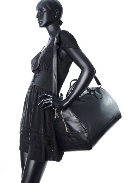 Longchamp Le foulonné Sac de voyage Noir