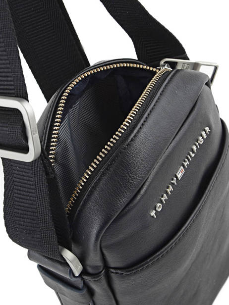 Sac Bandoulière Tommy hilfiger Noir th city AM01941 vue secondaire 4