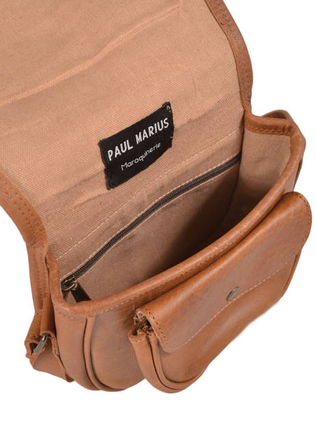 Sac Lebohemien Cuir Paul marius Marron vintage BOHEMIEN vue secondaire 4