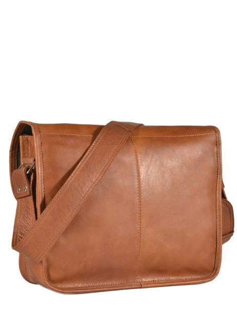 Cross Body Tas La Sacoche M Leder Paul marius Bruin vintage M ander zicht 3