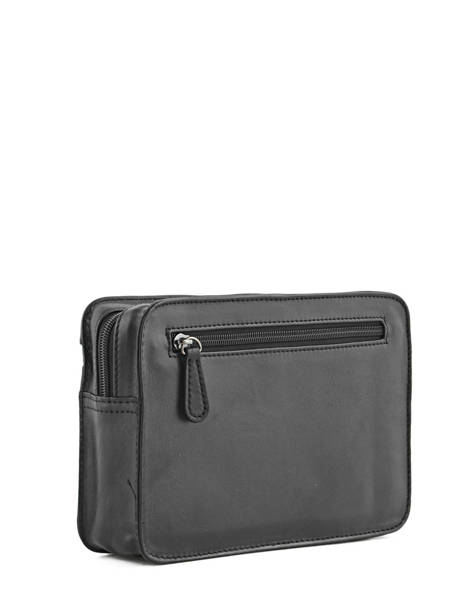 Herenpocket Francinel Zwart london city 652020 ander zicht 1