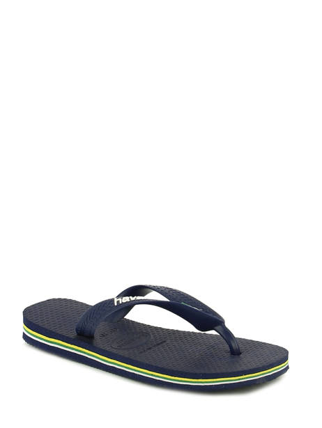 Teenslippers Brazil Logo Havaianas Blauw sandales / nu-pieds 4110850B