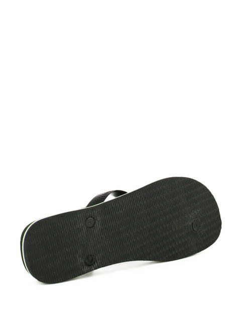 Tongs Brasil Logo Havaianas Noir men 4110850H vue secondaire 2