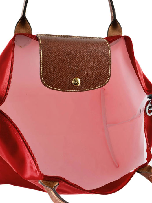 Longchamp Le pliage original Sac porté main Rouge