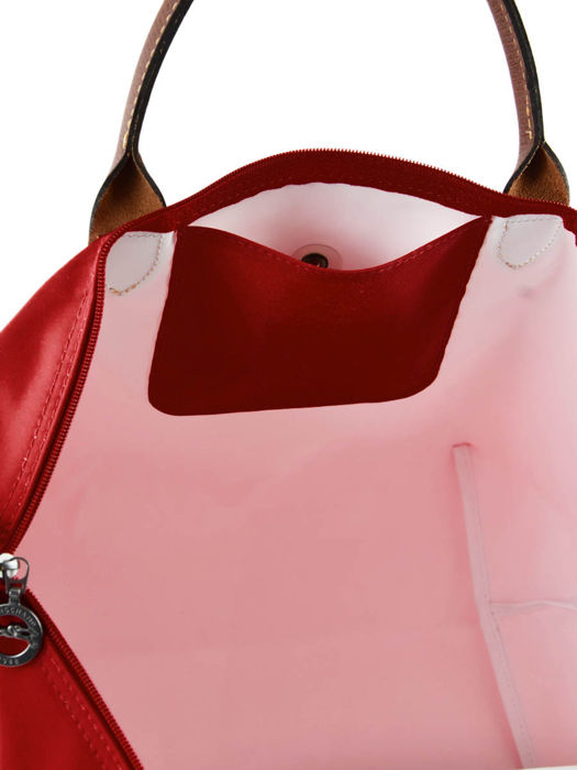 Longchamp Le pliage original Sac porté main Rouge