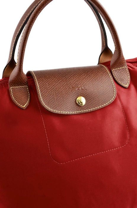 Longchamp Le pliage original Sac porté main Rouge