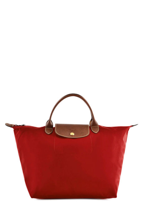 Longchamp Le pliage original Sac porté main Rouge