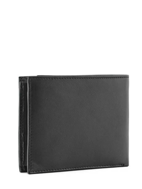 Portefeuille Leder Tommy hilfiger Zwart eton AM00657 ander zicht 1