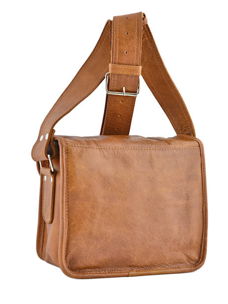 Cross Body Tas La Sacoche Leder Paul marius Bruin vintage S ander zicht 3