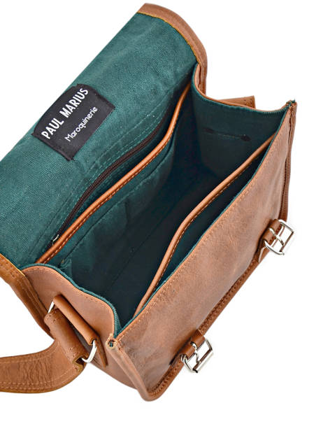 Cross Body Tas La Sacoche Leder Paul marius Bruin vintage S ander zicht 4