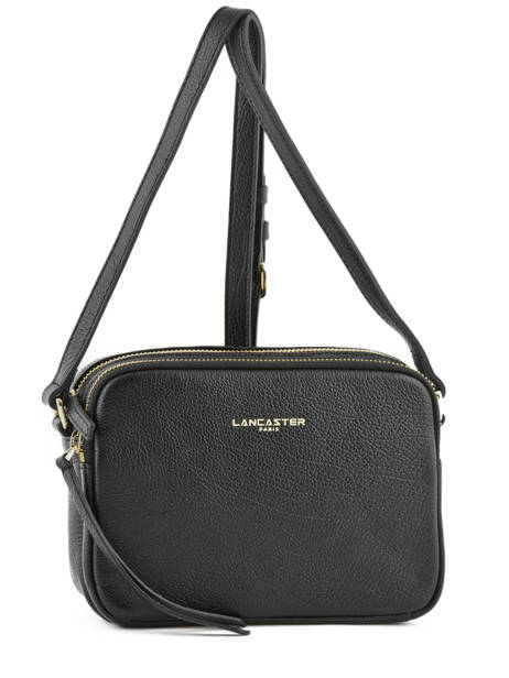 Sac BandouliÃ¨re Dune Cuir Lancaster Noir dune 529-20