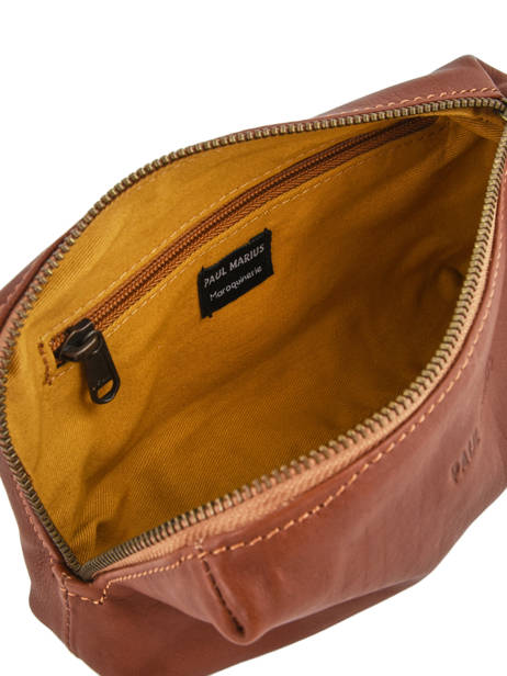 Etui Leder Paul marius Bruin vintage ADELE ander zicht 2