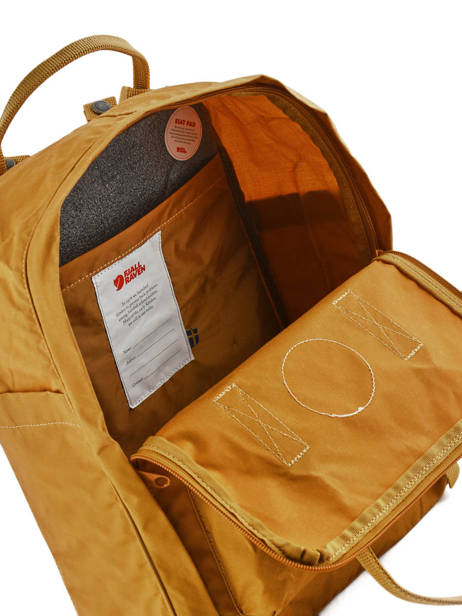 Sac à Dos Kånken 1 Compartiment Fjallraven Jaune kanken 23510 vue secondaire 4