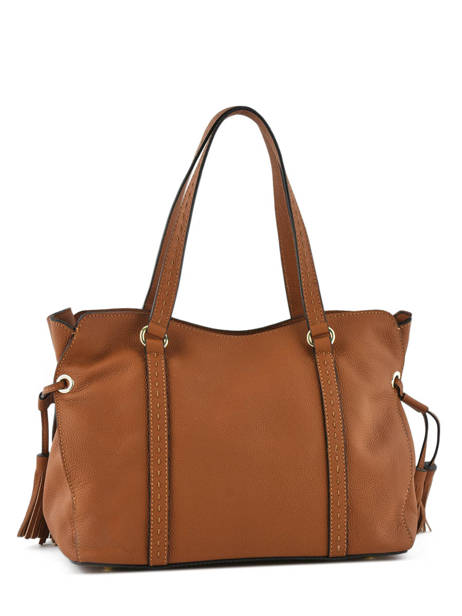 Sac Shopping Tradition Cuir Etrier Marron tradition EHER25 vue secondaire 3
