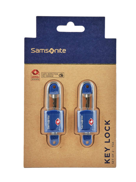 Hangslot Samsonite Blauw global ta C01039