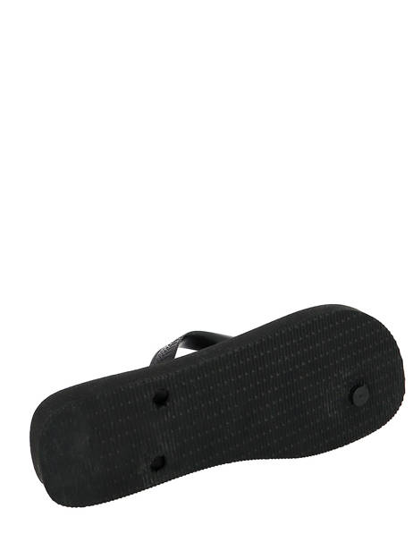 Tongs Brasil Logo Havaianas Noir men 4110850H vue secondaire 5