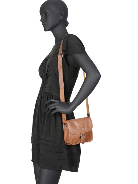 Sac L'essentiel Cuir Paul marius Marron vintage ESSENTIE vue secondaire 2