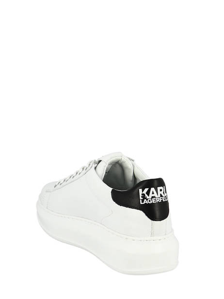Sneakers Kapri Karl Ikon En Cuir Karl lagerfeld Blanc women KL62530 vue secondaire 3