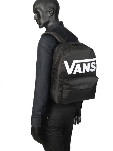Sac à Dos 1 Compartiment + Pc 15'' Vans Noir backpack men VN0A3I6R vue secondaire 2