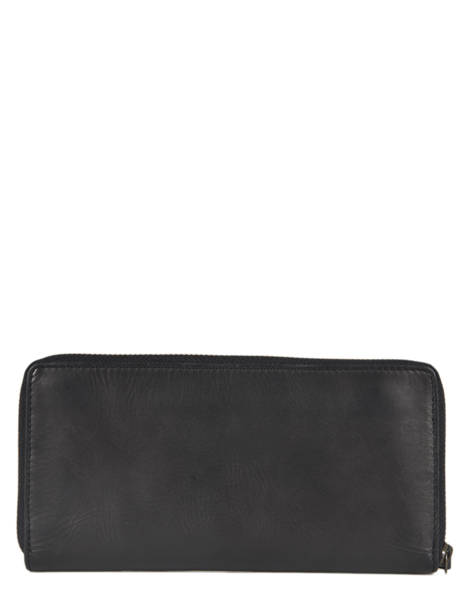 Portefeuille Cuir Cuir Biba Noir heritage BT10 vue secondaire 2