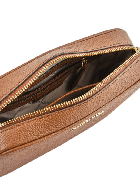 Sac Bandoulière Ginny Cuir Michael kors Marron jet set F7GGNM8L vue secondaire 5