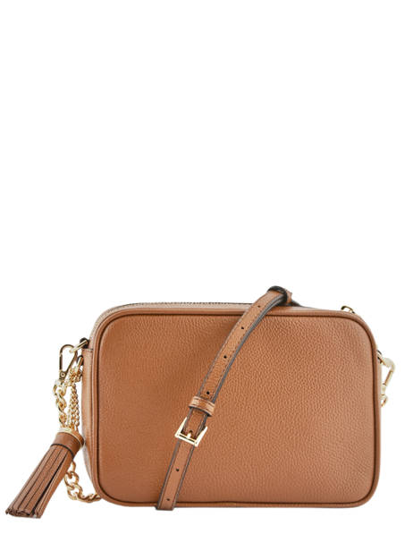 Sac Bandoulière Ginny Cuir Michael kors Marron jet set F7GGNM8L vue secondaire 4