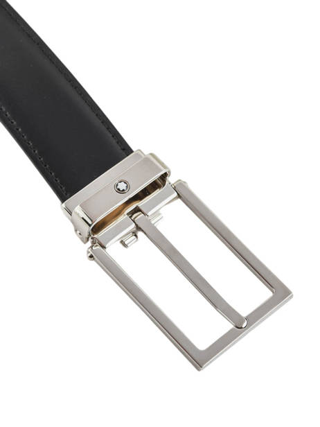 Verstelbare Riem Montblanc Zwart belts 113273 ander zicht 1