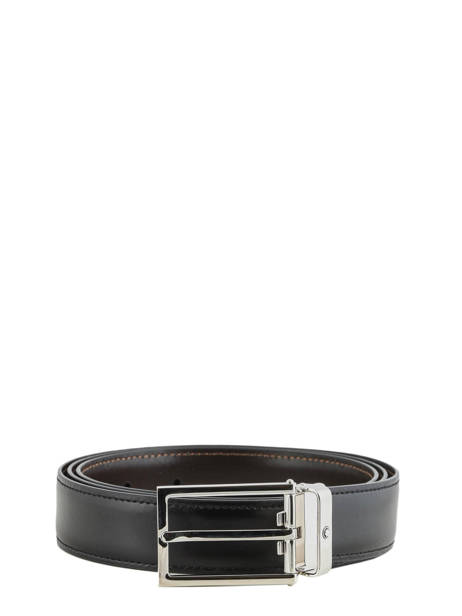 Verstelbare Riem Montblanc Zwart belts 113273