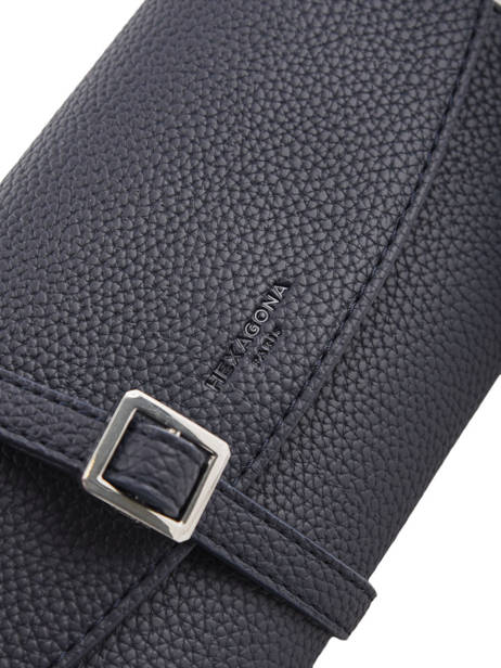Clutch Met Riempje Madrid Leder Hexagona Blauw madrid 536554 ander zicht 2