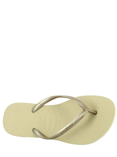 Teenslippers Havaianas Bruin sandales / nu-pieds 4000030B ander zicht 1