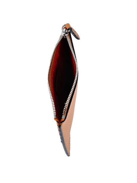 Porte-cartes Zippé L Ninon Cuir Lancel Marron ninon A10537 vue secondaire 1