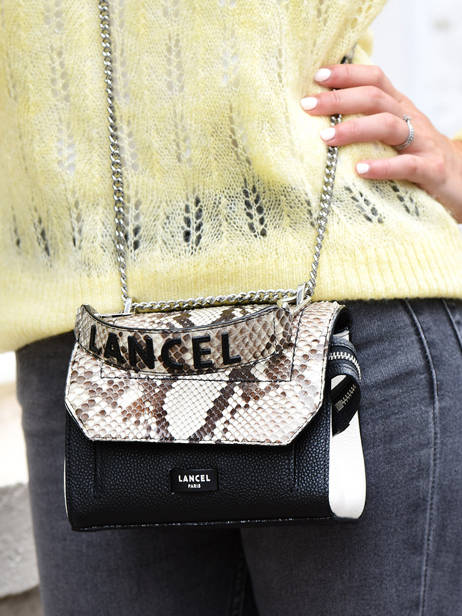 Handtas S Ninon Python Lancel Zwart ninon A09369 ander zicht 2